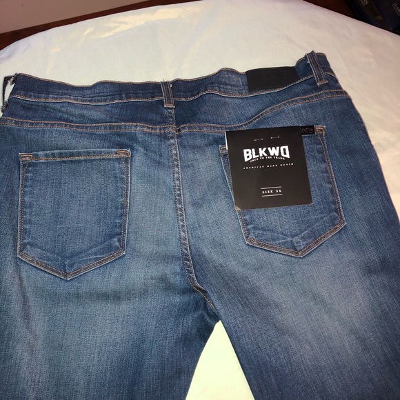 Brand new BLKWD distressed stretchy skinny jeans - Picture 3 of 3